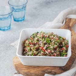 Quinoa Sprout Salad