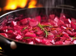 Spicy Sautéed Beetroot