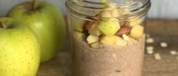 apple pie overnight oats