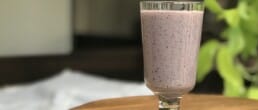 blueberry smoothie
