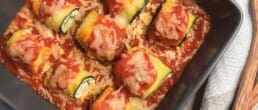 Ricotta and Zucchini Cannelloni