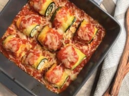 Ricotta and Zucchini Cannelloni