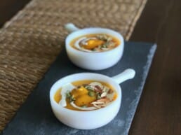 Authentic Indian cuisine served in stylish bowls, emphasising flavour and artistry.