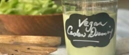 Creamy vegan dressing