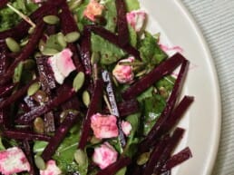 Beet, Arugula & Feta Salad