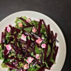 Beet, Arugula & Feta Salad