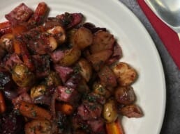 roasted root vegetables