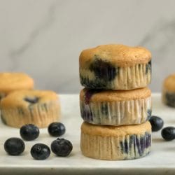 blueberry keto muffins